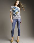 Stella McCartney Cropped Jeans - Lyst