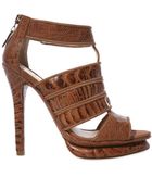 Alexandre Birman 120mm Ostrich Ankle Sandals - Lyst