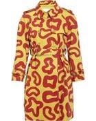 See By Chloé Printed Cotton Trench Coat - Lyst