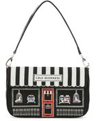 Lulu Guinness Black Medium Pet Shop Anna - Lyst