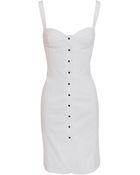 Chloé Cotton Eyelet Dress - Lyst