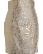 L'Wren Scott Brocade Mini Skirt - Lyst