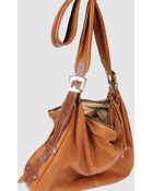 Topshop Large Leather Bag - Lyst