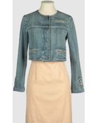 Armani Jeans Denim Outerwear - Lyst
