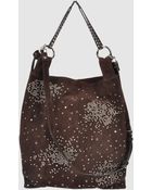 Via Repubblica Large Leather Bag - Lyst