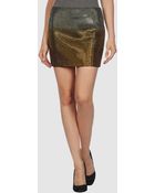 Just Cavalli Mini Skirt - Lyst