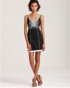 Free People Embroidered Shift Dress - Lyst