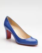 Christian Louboutin Miss Tack Patent Leather Pumps - Lyst