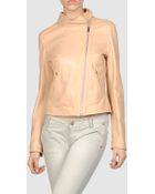 Piazza Sempione Leather Outerwear - Lyst