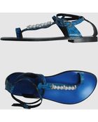La Bottega Dell'artigiano Flip Flops - Lyst
