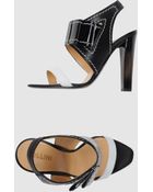 Pollini High-heeled Sandals - Lyst