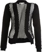 Rodarte x Opening Ceremony Net Cardigan - Lyst