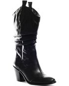 BCBGMAXAZRIA Silk Boot - Black - Lyst