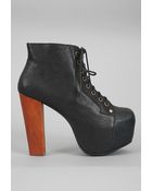 Jeffrey Campbell Lita Shoe In Black - Lyst