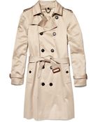Burberry Prorsum Double-breasted Trench Coat - Lyst