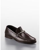 Bruno Magli Vox Leather Loafers - Lyst