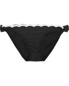 Vix Aleck Scallop-edged Bikini Briefs - Lyst