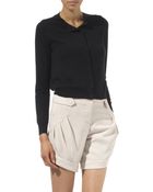 Paul Smith Black Label Zebra Print Back Cardigan - Lyst