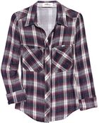 Etoile Isabel Marant Gibson Plaid Cotton Shirt - Lyst