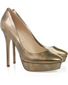 Jimmy Choo Cosmic Patent-leather Pumps - Lyst