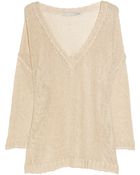 Kain Jemma Open-knit Linen-blend Sweater - Lyst