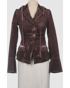 Mariagrazia Panizzi Single-Breasted Blazer - Lyst