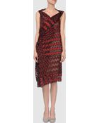 Missoni 34 Length Dress - Lyst