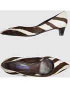 Ralph Lauren Collection Closed-toe Slip-ons - Lyst