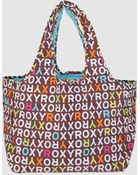 Roxy Medium Fabric Bag - Lyst