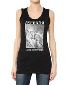 D&G Hell Print Jersey Tank Top - Lyst