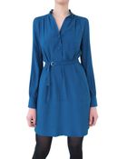 Diane von Furstenberg Silk Crepe Chemisier Dress - Lyst