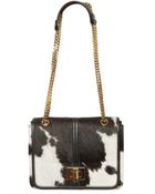 Emilio Pucci Spotted Print Ponyskin Shoulder Bag - Lyst