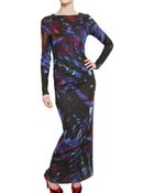 Erdem Viscose Jersey Long Dress - Lyst