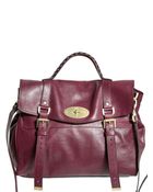 Mulberry Oversized Alexa Soft Buffalo Satchel - Lyst