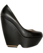 Nicholas Kirkwood 150mm Matte Calfskin Wedges - Lyst