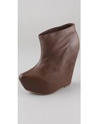 Jeffrey Campbell Zorey Platform Wedge Booties - Lyst