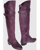 Aldo Brue' Knee High Boots - Lyst