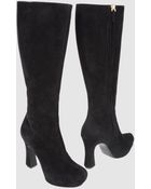 Yves Saint Laurent Rive Gauche High-heeled Boots - Lyst