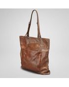 Bottega Veneta Chene Python Bag - Lyst