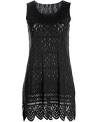 Issey Miyake Lace Dress - Lyst