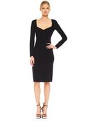 Michael Kors Crepe Sheath Dress - Lyst