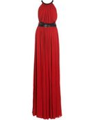 Michael Kors Multi Strap Jersey Dress - Lyst