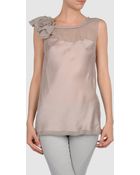 Diane von Furstenberg Top - Lyst