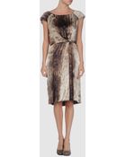 Max Mara Studio Short Dress - Lyst