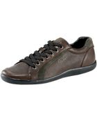 Prada Leather Sneaker - Lyst
