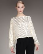 Rachel Zoe Sequined Dolman Top - Lyst