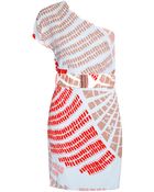 Sass & Bide One Shoulder Mini Dress - Lyst
