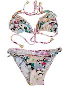 Zimmermann Posy Scollop Frill Triangle Bikini - Lyst