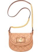 Marc Jacobs Quilted Noho Saddle Bag - Lyst