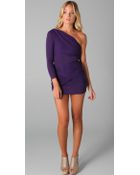 Alice + Olivia One Shoulder Goddess Dress - Lyst